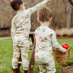 Load image into Gallery viewer, Product Image 2 of On The Orchard Organic Cotton Two-Piece Pajamas