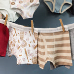 Load image into Gallery viewer, Baseball &amp; Basketball Organic Cotton Toddler Boy Boxer Briefs