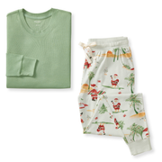Surfin Santa Matching Family Women's Pajamas