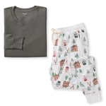 Load image into Gallery viewer, Ski The Alps Matching Family Women&#39;s Pajamas
