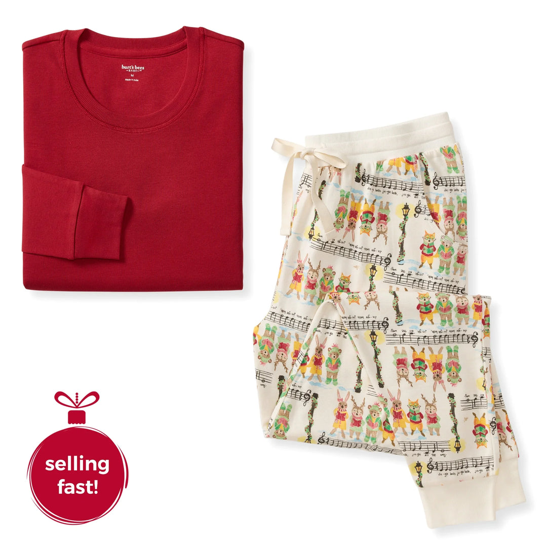 Sweet Carolers Matching Family Women's Pajamas