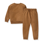 Load image into Gallery viewer, Acid Wash Football Infant Sweatshirt Set
