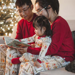 Load image into Gallery viewer, Product Image 1 of Sweet Carolers Matching Family Pajamas

