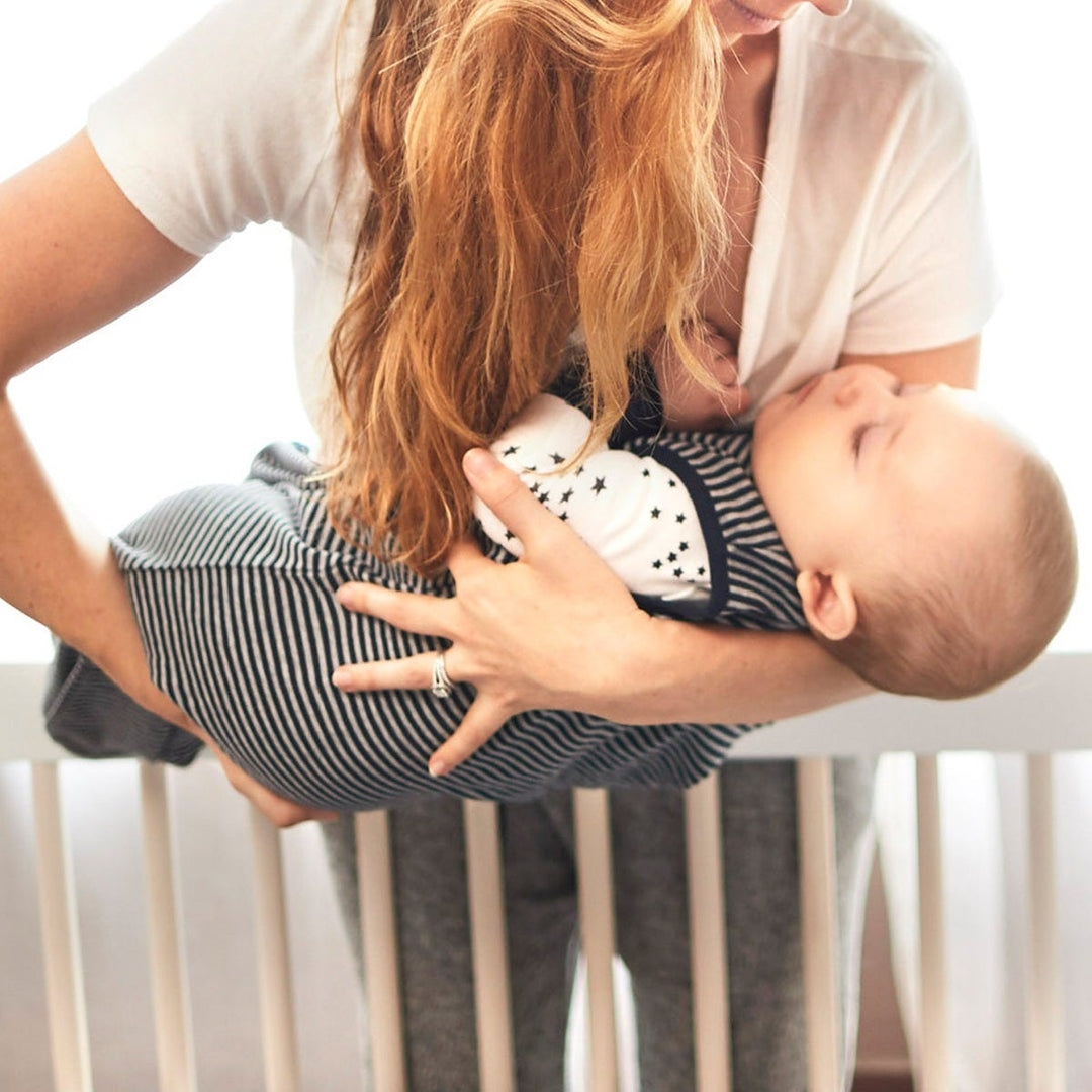Classic Stripe Organic Beekeeper™ Wearable Baby Blanket