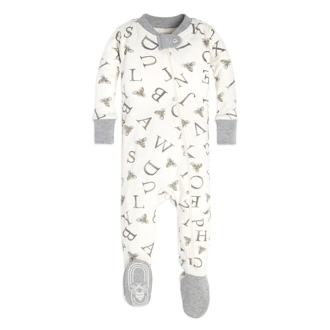 a-bee-c snug fit footie pj front