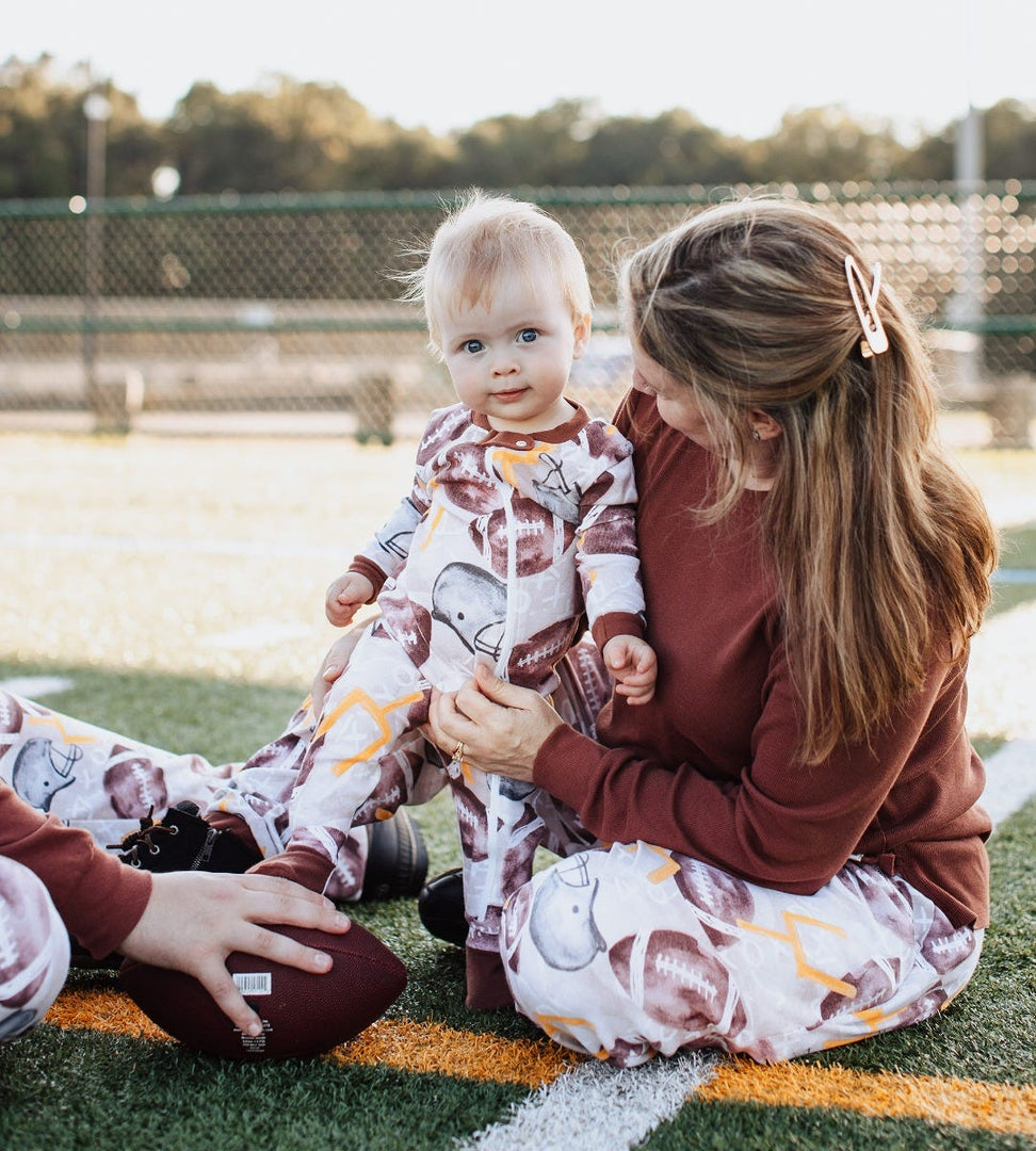 Football Season Organic Matching Pet Bandana