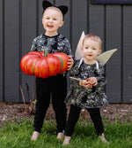 Load image into Gallery viewer, Spiderwebs Organic Girl Shirt and Pants Infant Set
