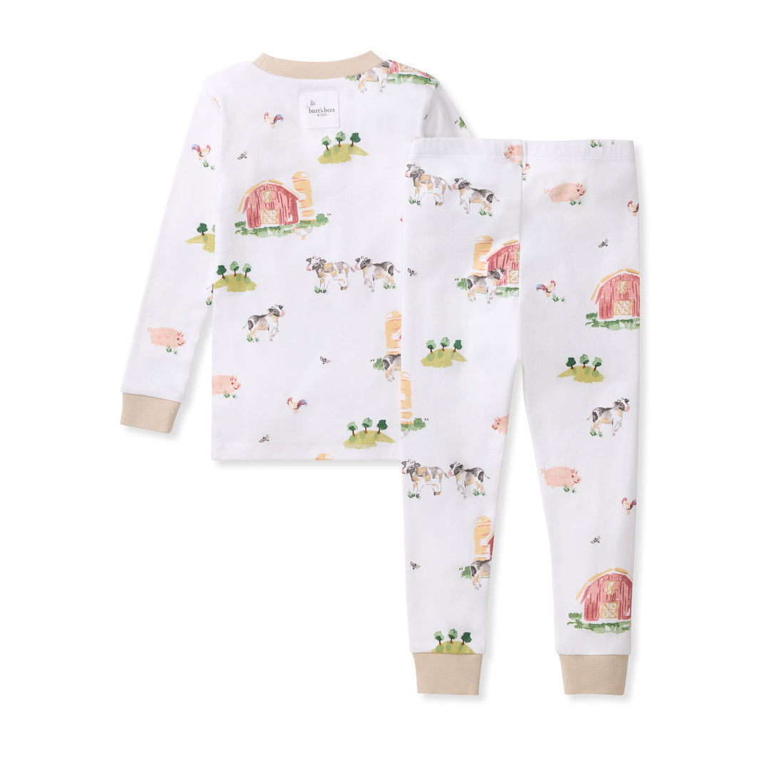Barnyard Organic Cotton Two-Piece Pajamas