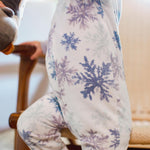 Load image into Gallery viewer, Product Image 1 of Snowflake Flurries polarbee™ Repreve® Fleece Pajamas

