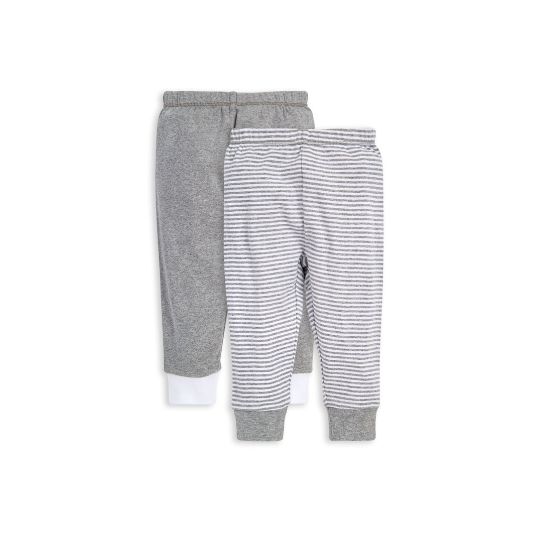 Classic Stripe Organic Baby 2 Pack Footless Pants