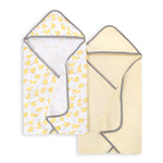 Load image into Gallery viewer, Little Ducks Organic Cotton Hooded Towels 2 Pack
