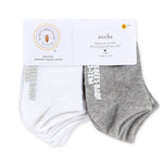 Load image into Gallery viewer, Solid Organic Cotton Baby Ankle Socks 6 Pack
