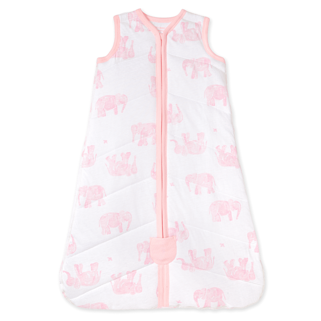 Wandering Elephants Organic Beekeeper™ Wearable Baby Blanket