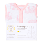 Load image into Gallery viewer, Wandering Elephants Organic Beekeeper™ Wearable Baby Blanket
