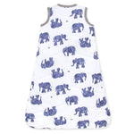 Load image into Gallery viewer, Wandering Elephants Organic Beekeeper™ Wearable Baby Blanket
