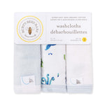 Load image into Gallery viewer, Whale of a Tale Organic Cotton Washcloths 3 Pack

