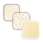Load image into Gallery viewer, Little Ducks Organic Cotton Washcloths 3 Pack
